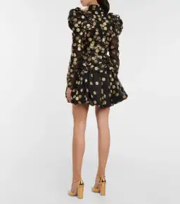 Zimmermann Celestial Confetti Tulle Mini Dress Print Size 0 / AU8  for rent on The Volte - image 1