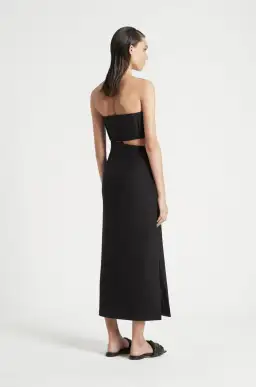 Sir the Label Yves Strapless Dress Black Size 2 / Au 10 for rent on The Volte - image 2