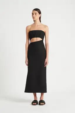 Sir the Label Yves Strapless Dress Black Size 2 / Au 10 for rent on The Volte - image 1