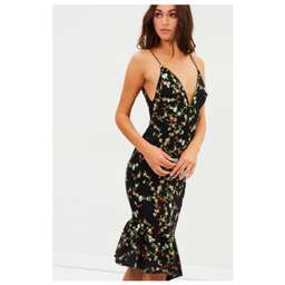 Talulah objective midi dress for rent on The Volte - image 3