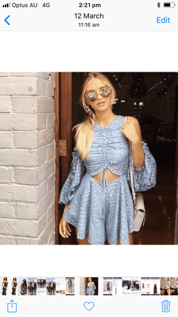 Alice McCall did it again playsuit size 8