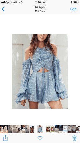 Alice McCall did it again playsuit size 8