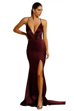 Jadore JX1101 Formal Dress Berry Size 4