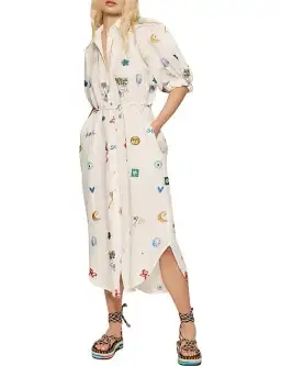 Alemais Soleil Shirtdress Multi Size AU 12