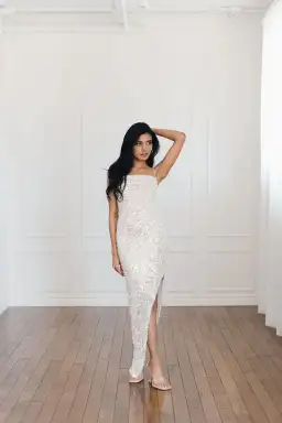 Winona Asha Asymmetrical Midi White Size AU 10 for rent on The Volte - image 1