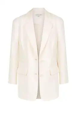 Shona Joy Irena Oversized Blazer Cream Size 10 for rent on The Volte - image 3