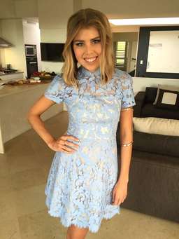 Lover Warrior Lace Mini Dress size 6 for rent on The Volte - image 2