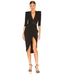 Zhivago Eye Of Horus Dress Black Size AU 6 for rent on The Volte - image 1