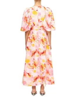 Acler The Hamilton Dress in Pink Floral Size 10 for rent on The Volte - image 3
