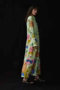 Alemais Olivia Shirtdress Floral Size 10 / M for rent on The Volte - image 2