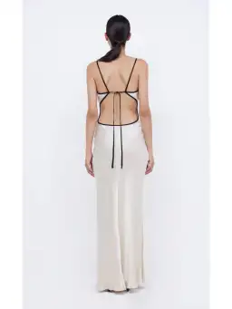 Bec & Bridge Cedar City Maxi Dress Sand/Black Size AU 6 for rent on The Volte - image 3