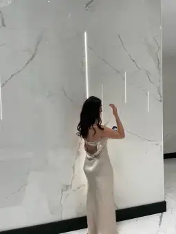 Bec & Bridge Moon Dance Strapless Dress Sand Size AU 8  for rent on The Volte - image 6