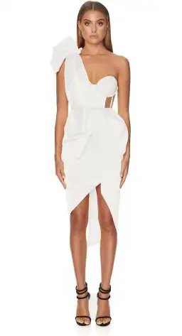 Eliya the Label Shani Dress White Size XS/Au 6