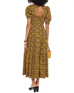 Nicholas the Label Celie Dress Print Size 8  for rent on The Volte - image 3