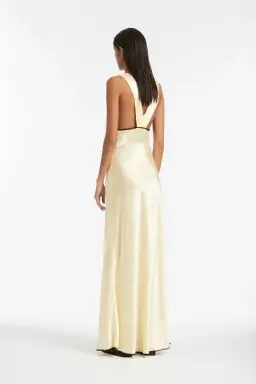 Sir The Label Aries Cut Out Gown Yellow Size 8 for rent on The Volte - image 2