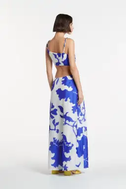 Sir the Label Vivi Asymmetrical Cut Out Dress Print Size 1 / Au 8 for rent on The Volte - image 2