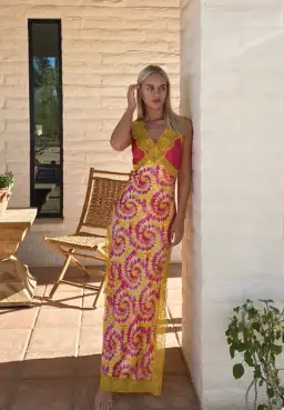 Hansen and Gretel Maybelle Dress Tie Dye Size XS / Au 6 for rent on The Volte - image 2