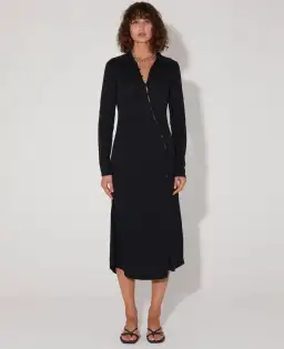 Hansen & Gretel Chandler Knit Midi Dress Black Size XS / Au 6 for rent on The Volte - image 3