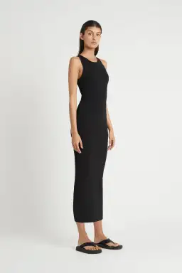Sir the Label Backless Midi Dress Black Size 6 for rent on The Volte - image 1