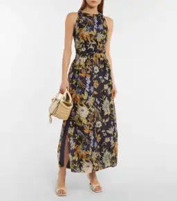 Sir the Label Lilian Cross Back Dress Delia Floral Print Size 0 / Au 6 for rent on The Volte - image 3