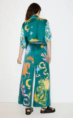 Alemais Guardian Shirt and Pant Set Multi Size 10 for rent on The Volte - image 4