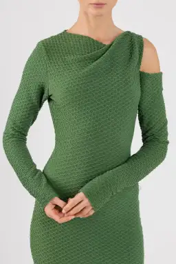 One Fell Swoop Faith Maxi Dress In Forrest Size 12 for rent on The Volte - image 4