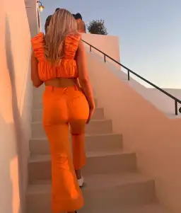 Aje Medina Crop & Catina Pants Set Size 12 for rent on The Volte - image 2