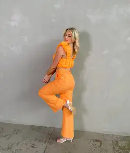 Aje Medina Crop & Catina Pants Set Size 12 for rent on The Volte - image 3