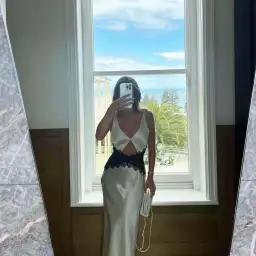 Bec & Bridge Camille Maxi Dress in Ecru/Black Size 6 for rent on The Volte - image 4