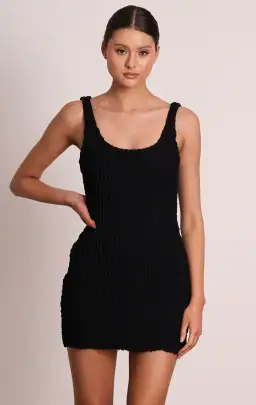 Pasduchas Spritz Mini Dress Black Size 6 for rent on The Volte - image 3