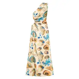 Sonya Moda Nour Seashell Maxi Dress Print Size 10 / M for rent on The Volte - image 5
