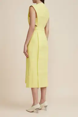 Acler Shefford Dress Yellow Size 8 for rent on The Volte - image 3