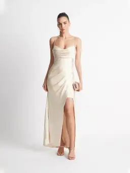 Sheike Bella Dress in Neutral Size 16 for rent on The Volte - image 1