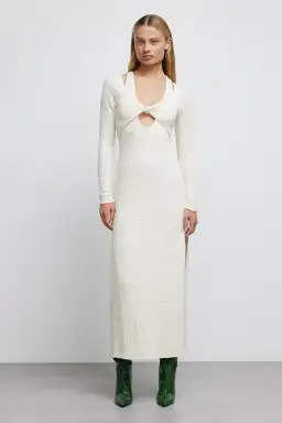 Significant Other Esma Dress Cream Size 8 for rent on The Volte - image 1