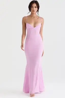 House of CB Loren Dress Pink Size S/AU 8 for rent on The Volte - image 2