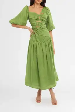 Nicholas Wren Dress Stem Green Size 10 for rent on The Volte - image 1