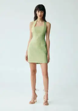 Third Form Waffle Halter Mini Green Size AU 12 for rent on The Volte - image 1