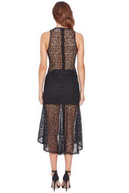 Nicholas Guipure Lace Midi Dress Black Size 8 for rent on The Volte - image 3