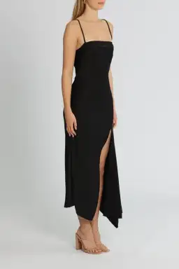 Camilla and Marc Acacia Square Neck Dress Black Size AU 8 for rent on The Volte - image 2