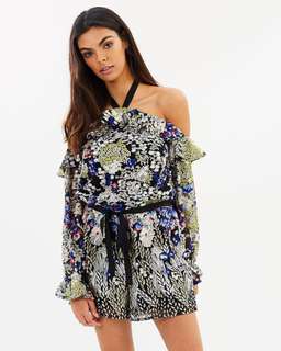 Ministry of Style Gardenia Romper Embroidered lace Size 10  for rent on The Volte - image 2