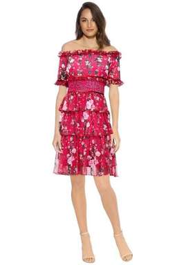 Tadashi Shoji Bonet Off The Shoulder Dress size 12