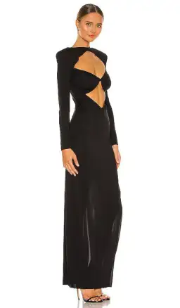 Bronx and Banco Daphne Dress Black Noir Size 6 for rent on The Volte - image 2