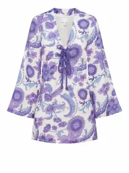 Alice McCall Blueberry Nights Mini Dress Jacaranda Size 4  for rent on The Volte - image 6
