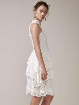 Keepsake The Label -Star Cross Lace Ivory Dress Size 10 for rent on The Volte - image 2
