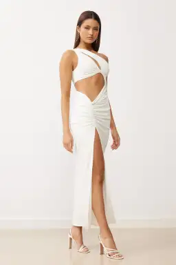 Lexi Mist Dress in White Size 8 for rent on The Volte - image 2