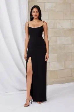 Lexi Tory Dress in Black Size 8 for rent on The Volte - image 1