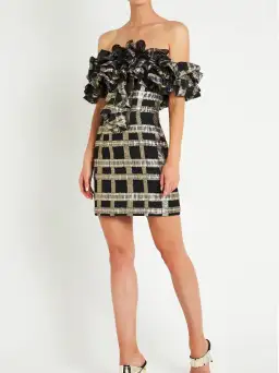 Sass & Bide Beau Monde Mini Dress Print Size 6 for rent on The Volte - image 1