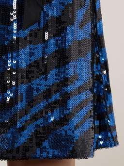 Rixo London Maria Tiger Sequin Dress Size 12 for rent on The Volte - image 5