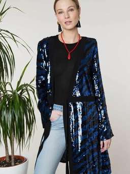 Rixo London Maria Tiger Sequin Dress Size 12 for rent on The Volte - image 4