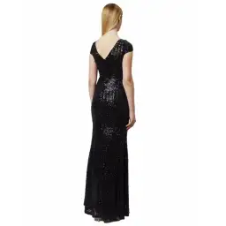 Langhem Ida Sequin Gown Black Size 18 for rent on The Volte - image 2